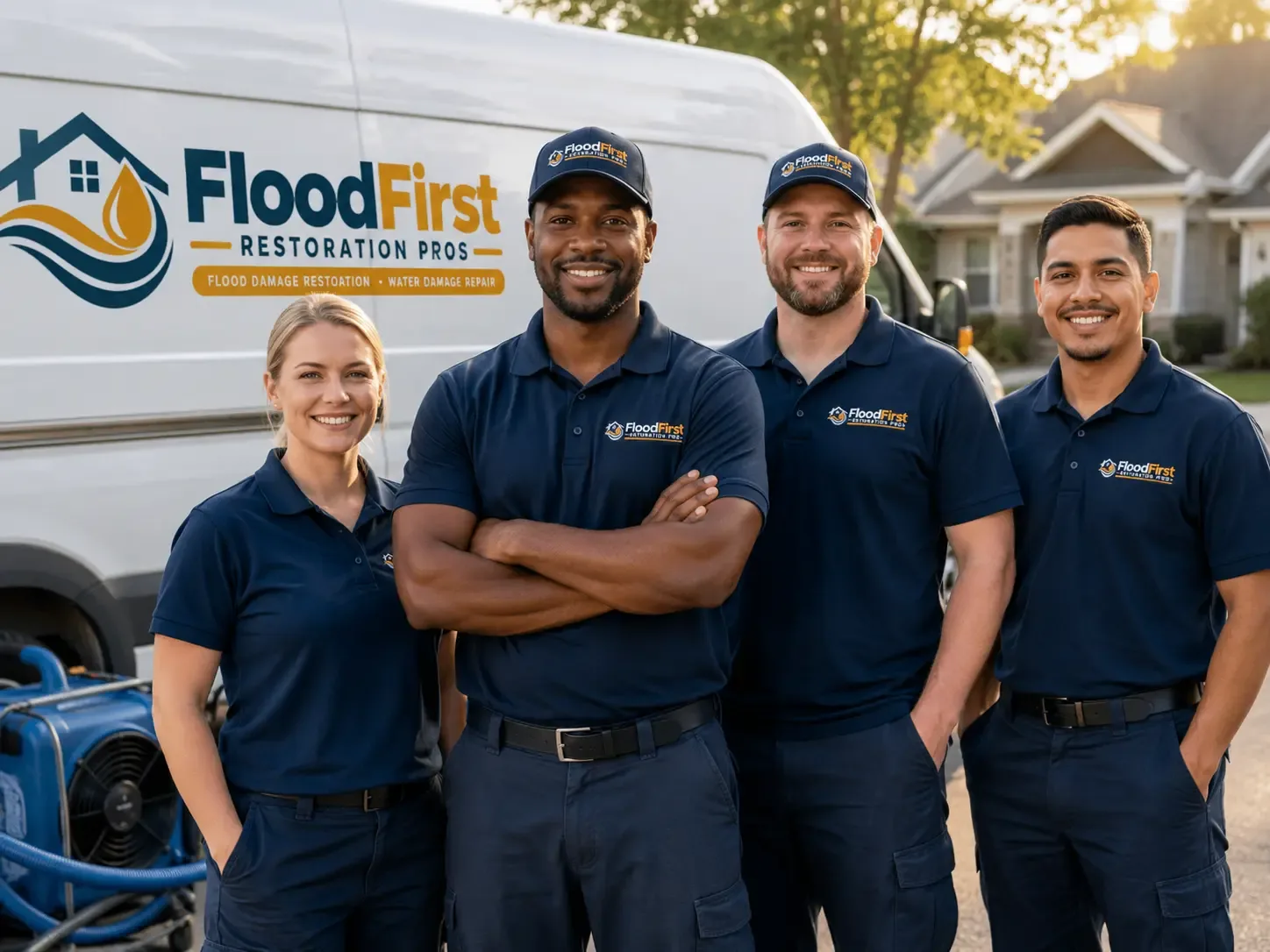 Flood Damage Restoration company in Sun, LA