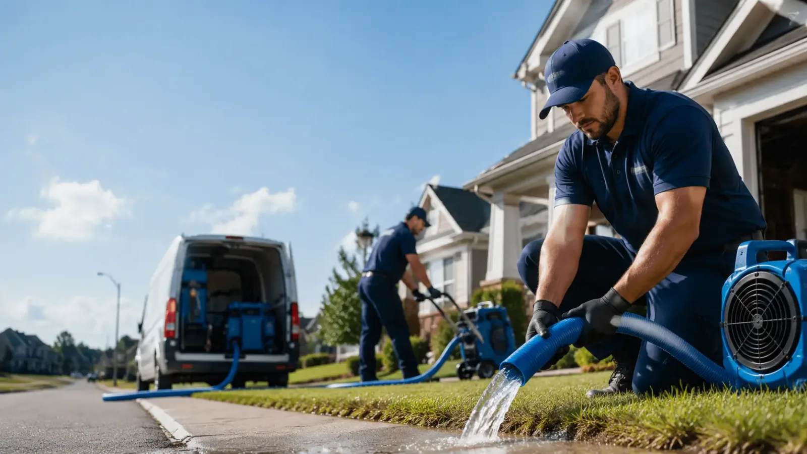 Flood Damage Restoration in Sun, LA